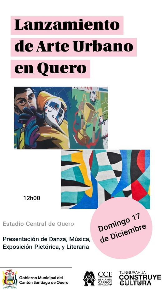 Te invitamos al Lanzamiento de Arte Urbano en Quero.